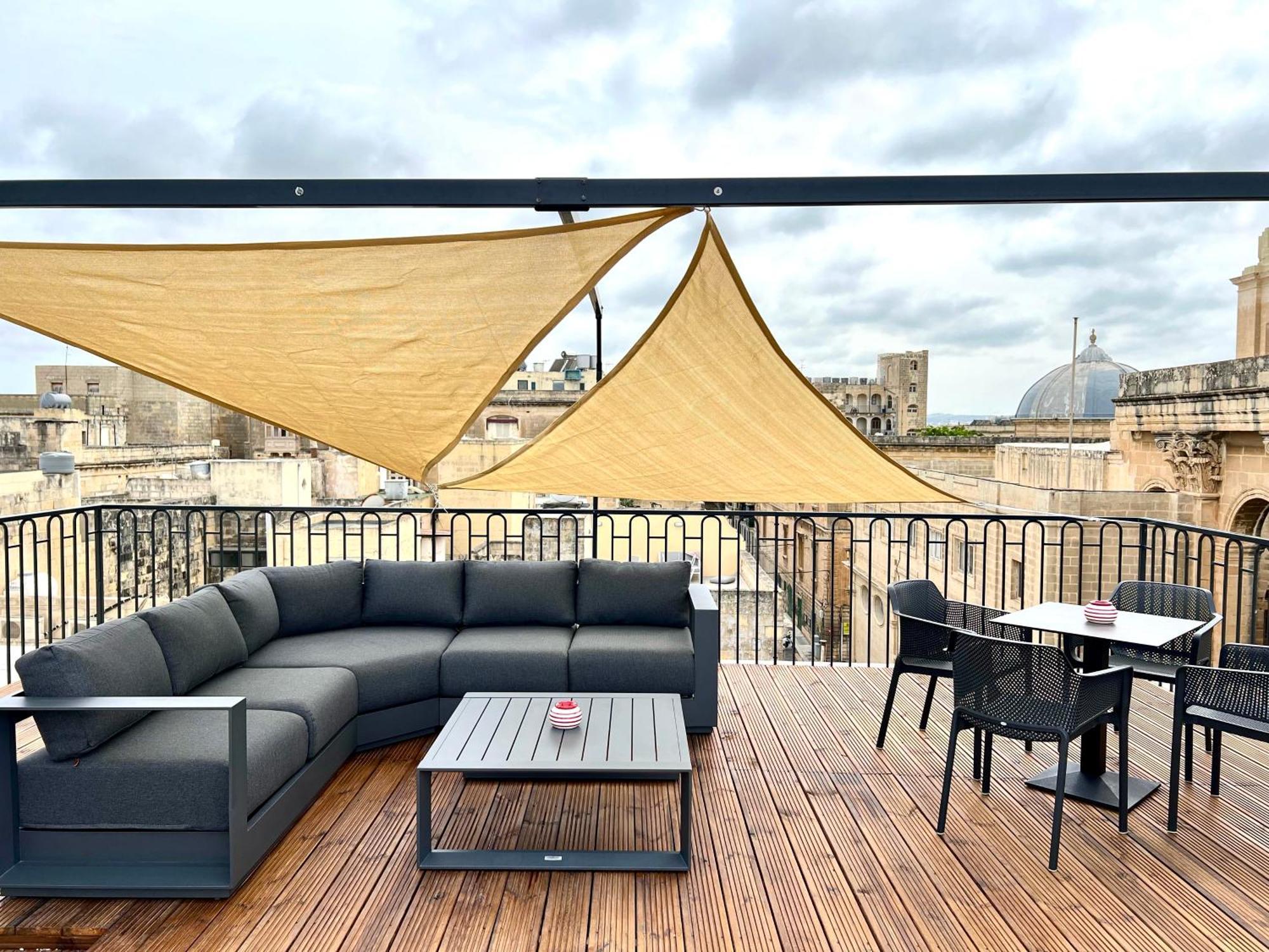 Florette Suite 1Br With Stunning Lounge Terrace By Arcobnb Il-Furjana Exterior foto